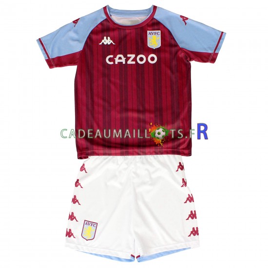 Aston Villa Maillot avec flocage Domicile 2021-2022 ,Tenue Enfant MC