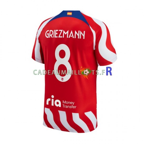 Atlético Madrid Maillot avec flocage Antoine Griezmann 8 Domicile 2022-2023 ,Homme MC