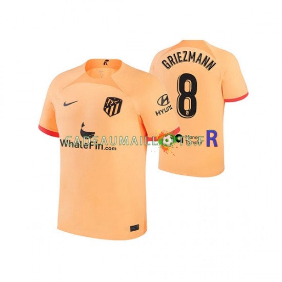 Atlético Madrid Maillot avec flocage Antoine Griezmann 8 3ème 2022-2023 ,Homme MC