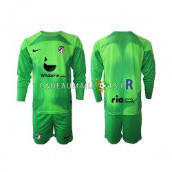 Atlético Madrid Maillot avec flocage Gardien Domicile 2022-2023 ,Tenue Enfant ML