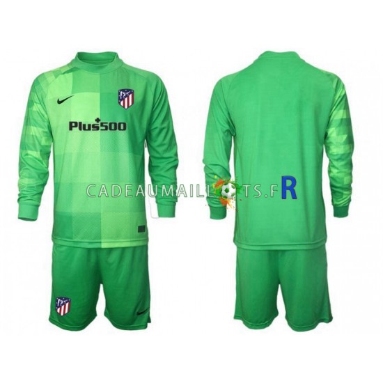 Atlético Madrid Maillot avec flocage Gardien 3ème 2021-2022 ,Tenue Enfant ML