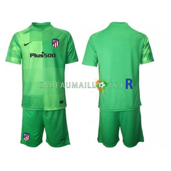 Atlético Madrid Maillot avec flocage Gardien 3ème 2021-2022 ,Tenue Enfant MC