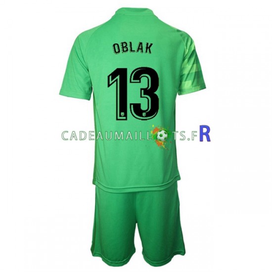 Atlético Madrid Maillot avec flocage Jan Oblak 13 Gardien 3ème 2021-2022 ,Tenue Enfant MC