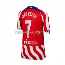 Atlético Madrid Maillot avec flocage Joao Felix 7 Domicile 2022-2023 ,Homme MC