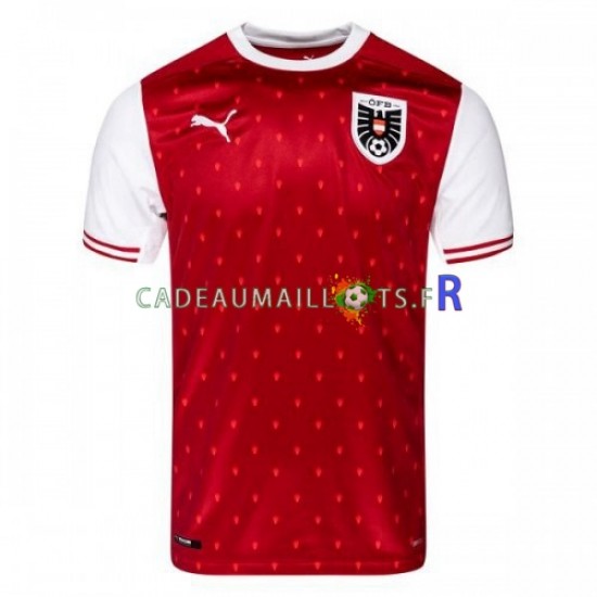 Autriche Maillot avec flocage Domicile 2021-2022 ,Homme MC