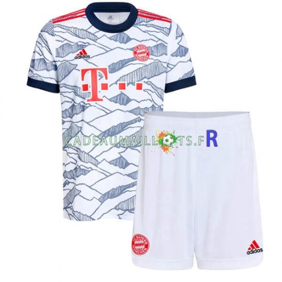 Bayern Munich Maillot avec flocage 3ème 2021-2022 ,Tenue Enfant MC