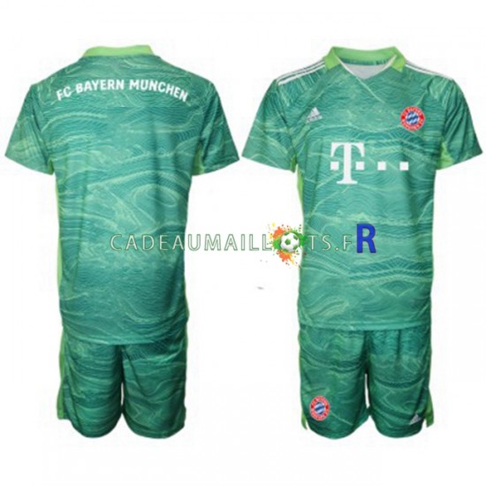 Bayern Munich Maillot avec flocage Gardien 3ème 2021-2022 ,Tenue Enfant MC