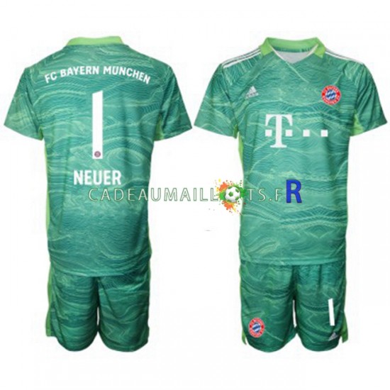 Bayern Munich Maillot avec flocage Manuel Neuer 1 Gardien 3ème 2021-2022 ,Tenue Enfant MC