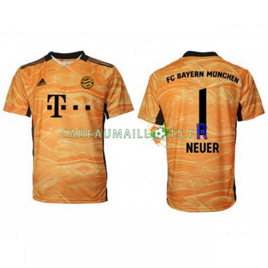 Bayern Munich Maillot avec flocage Manuel Neuer 1 Gardien Domicile 2021-2022 ,Homme MC