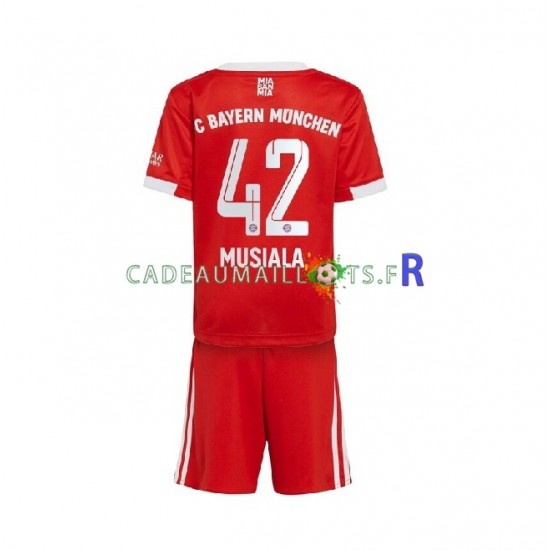 Bayern Munich Maillot avec flocage Musiala 42 Domicile 2022-2023 ,Tenue Enfant MC