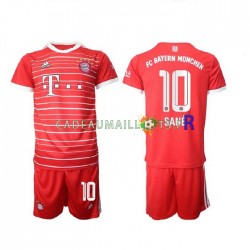 Bayern Munich Maillot avec flocage Sane 10 Domicile 2022-2023 ,Tenue Enfant MC