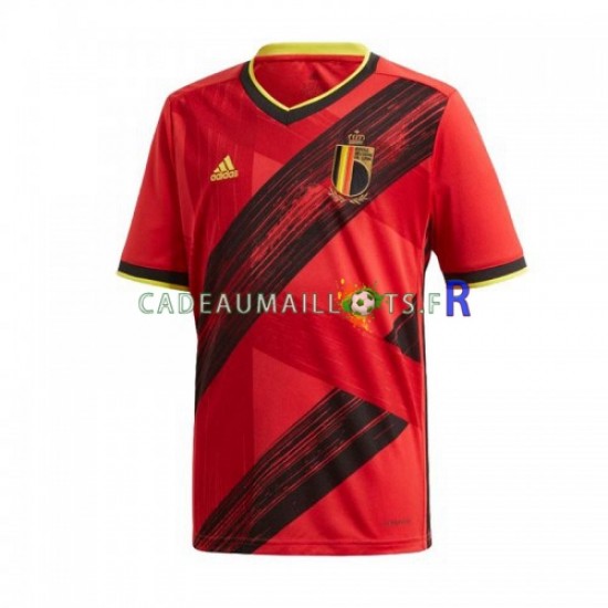 Belgique Maillot avec flocage Euro Domicile 2020 ,Homme MC