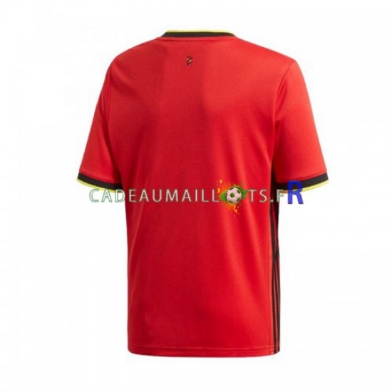 Belgique Maillot avec flocage Euro Domicile 2020 ,Homme MC