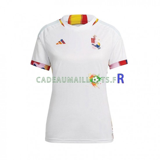 Belgique Maillot avec flocage Extérieur Coupe du Monde 2022 ,Femme MC