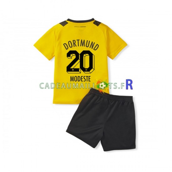 Borussia Dortmund Maillot avec flocage Anthony Modeste 20 Domicile 2022-2023 ,Tenue Enfant MC