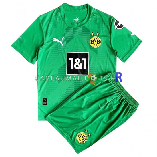 Borussia Dortmund Maillot avec flocage Gardien Extérieur 2022-2023 ,Tenue Enfant MC