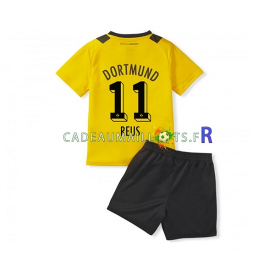 Borussia Dortmund Maillot avec flocage Marco Reus 11 Domicile 2022-2023 ,Tenue Enfant MC