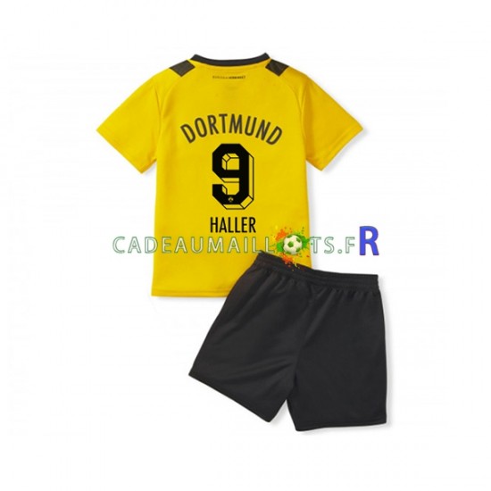 Borussia Dortmund Maillot avec flocage Sebastien Haller 9 Domicile 2022-2023 ,Tenue Enfant MC