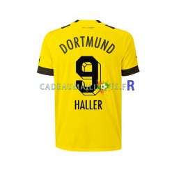 Borussia Dortmund Maillot avec flocage Sebastien Haller 9 Domicile 2022-2023 ,Homme MC