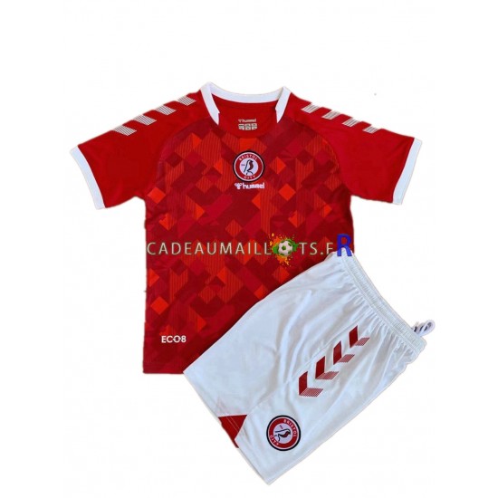 Bristol City Maillot avec flocage Domicile 2021-2022 ,Tenue Enfant MC