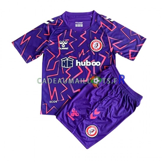 Bristol City Maillot avec flocage Gardien Extérieur 2022-2023 ,Tenue Enfant MC