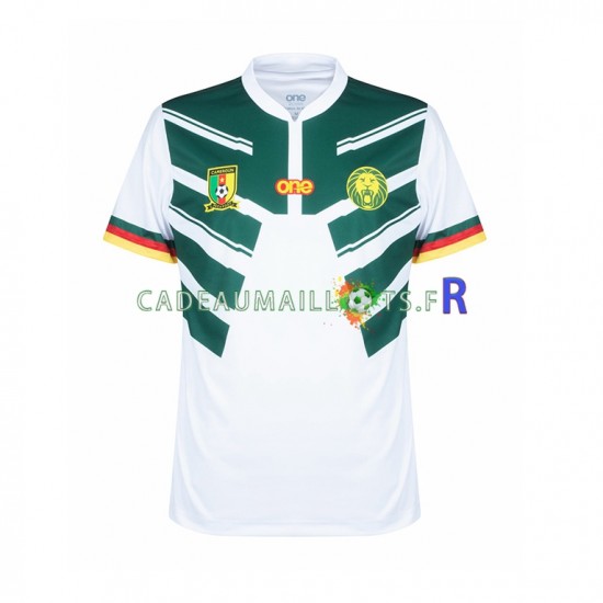 Cameroun Maillot avec flocage Extérieur Coupe du Monde 2022 ,Homme MC