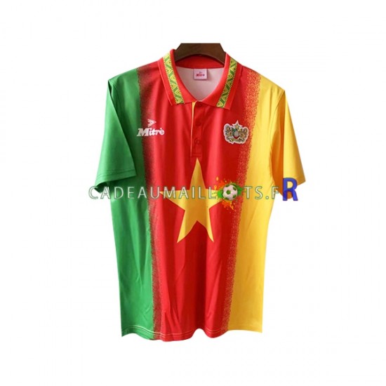 Cameroun Maillot avec flocage Rétro Domicile 1994 ,Homme MC