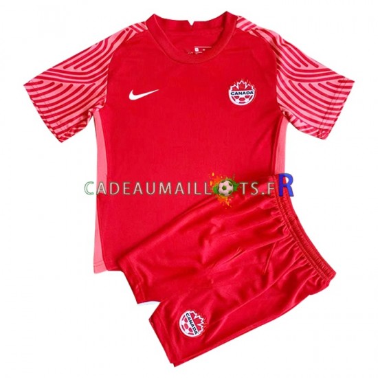 Canada Maillot avec flocage Domicile 2021 ,Tenue Enfant MC