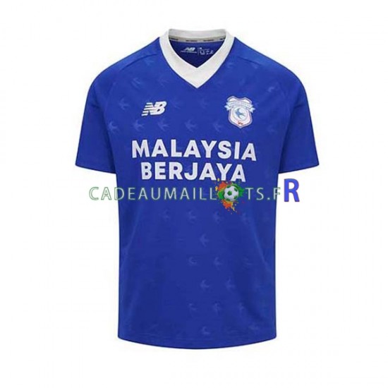 Cardiff City Maillot avec flocage Domicile 2022-2023 ,Homme MC