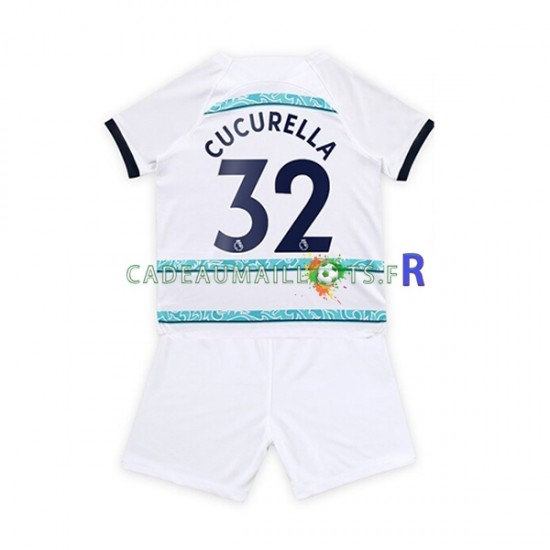 Chelsea Maillot avec flocage Cucurella 32 Extérieur 2022-2023 ,Tenue Enfant MC