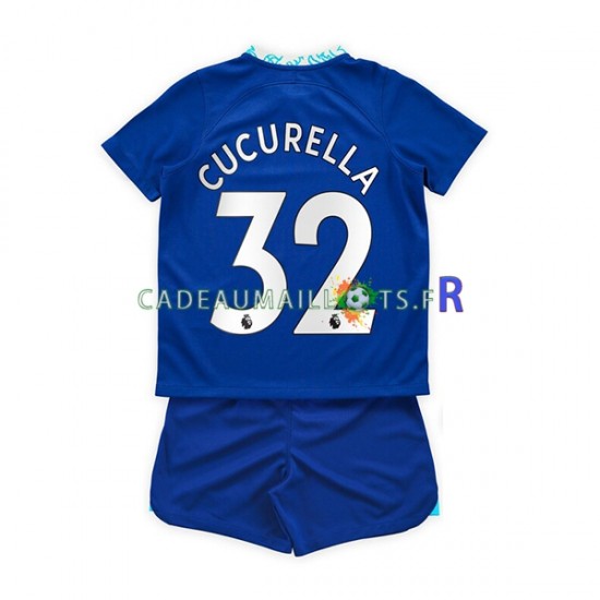 Chelsea Maillot avec flocage Cucurella 32 Domicile 2022-2023 ,Tenue Enfant MC