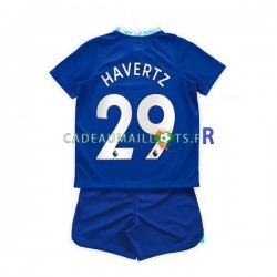 Chelsea Maillot avec flocage Kai Havertz 29 Domicile 2022-2023 ,Tenue Enfant MC