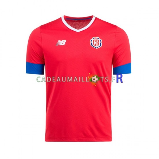 Costa Rica Maillot avec flocage Domicile Coupe du Monde 2022 ,Homme MC