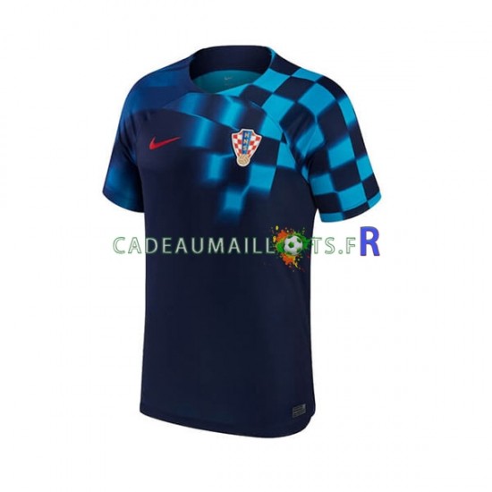 Croatie Maillot avec flocage Extérieur Coupe du Monde 2022 ,Homme MC