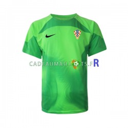Croatie Maillot avec flocage Gardien Extérieur Coupe du Monde 2022 ,Homme MC