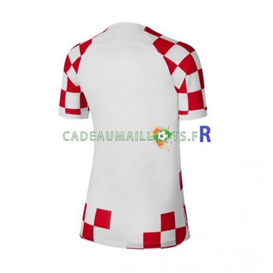 Croatie Maillot avec flocage Domicile Coupe du Monde 2022 ,Femme MC