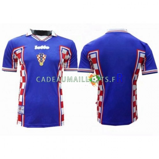 Croatie Maillot avec flocage Rétro Extérieur 1988 ,Homme MC