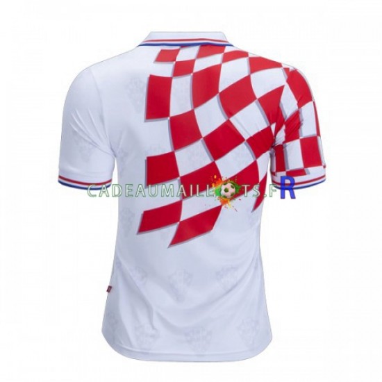 Croatie Maillot avec flocage Rétro Domicile 1988 ,Homme MC