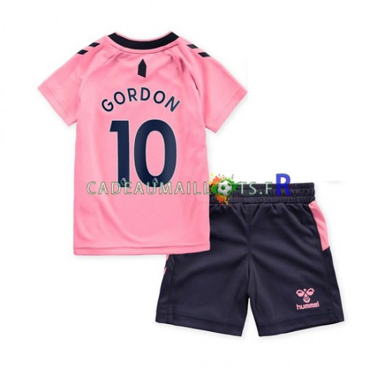 Everton Maillot avec flocage Gordon 10 Extérieur 2022-2023 ,Tenue Enfant MC