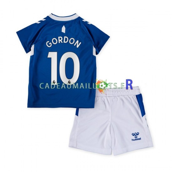 Everton Maillot avec flocage Gordon 10 Domicile 2022-2023 ,Tenue Enfant MC