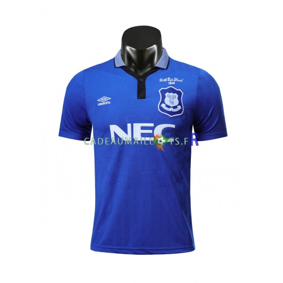 Everton Maillot avec flocage Rétro Domicile 1995 ,Homme MC