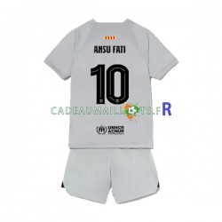 FC Barcelone Maillot avec flocage Ansu Fat 10 3ème 2022-2023 ,Tenue Enfant MC FC Barcelone Maillot avec flocage Ansu Fat 10 3ème 2022-2023 ,Tenue Enfant MC