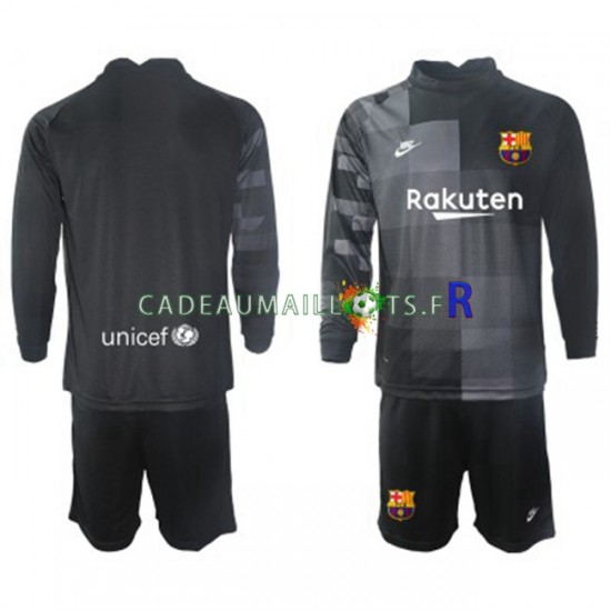 FC Barcelone Maillot avec flocage Gardien Extérieur 2021-2022 ,Tenue Enfant ML