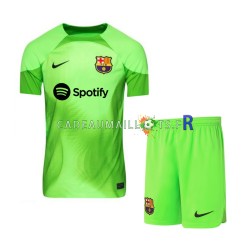 FC Barcelone Maillot avec flocage Gardien Domicile 2022-2023 ,Tenue Enfant MC