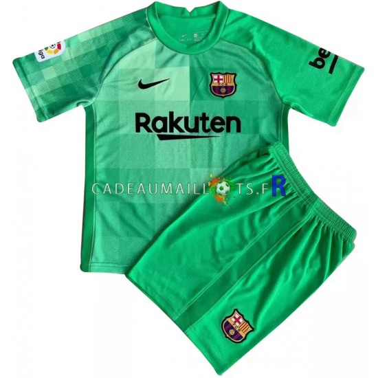 FC Barcelone Maillot avec flocage Gardien 3ème 2021-2022 ,Tenue Enfant MC