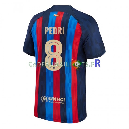 FC Barcelone Maillot avec flocage Pedri 8 Domicile 2022-2023 ,Homme MC