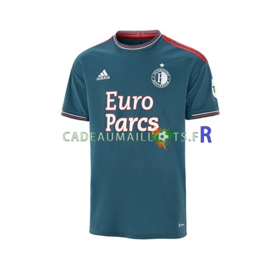 Feyenoord Rotterdam Maillot avec flocage Extérieur 2022-2023 ,Homme MC