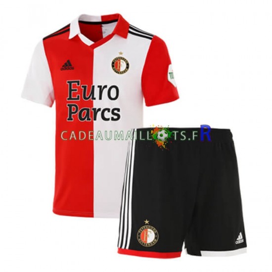 Feyenoord Rotterdam Maillot avec flocage Domicile 2022-2023 ,Tenue Enfant MC