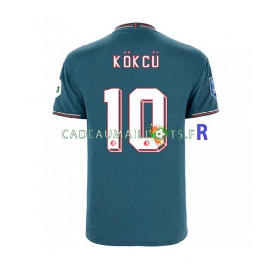 Feyenoord Rotterdam Maillot avec flocage Orkun Kokcu 10 Extérieur 2022-2023 ,Homme MC