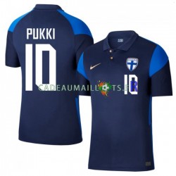 Finlande Maillot avec flocage Teemu Pukki 10 Euro Extérieur 2020 ,Homme MC